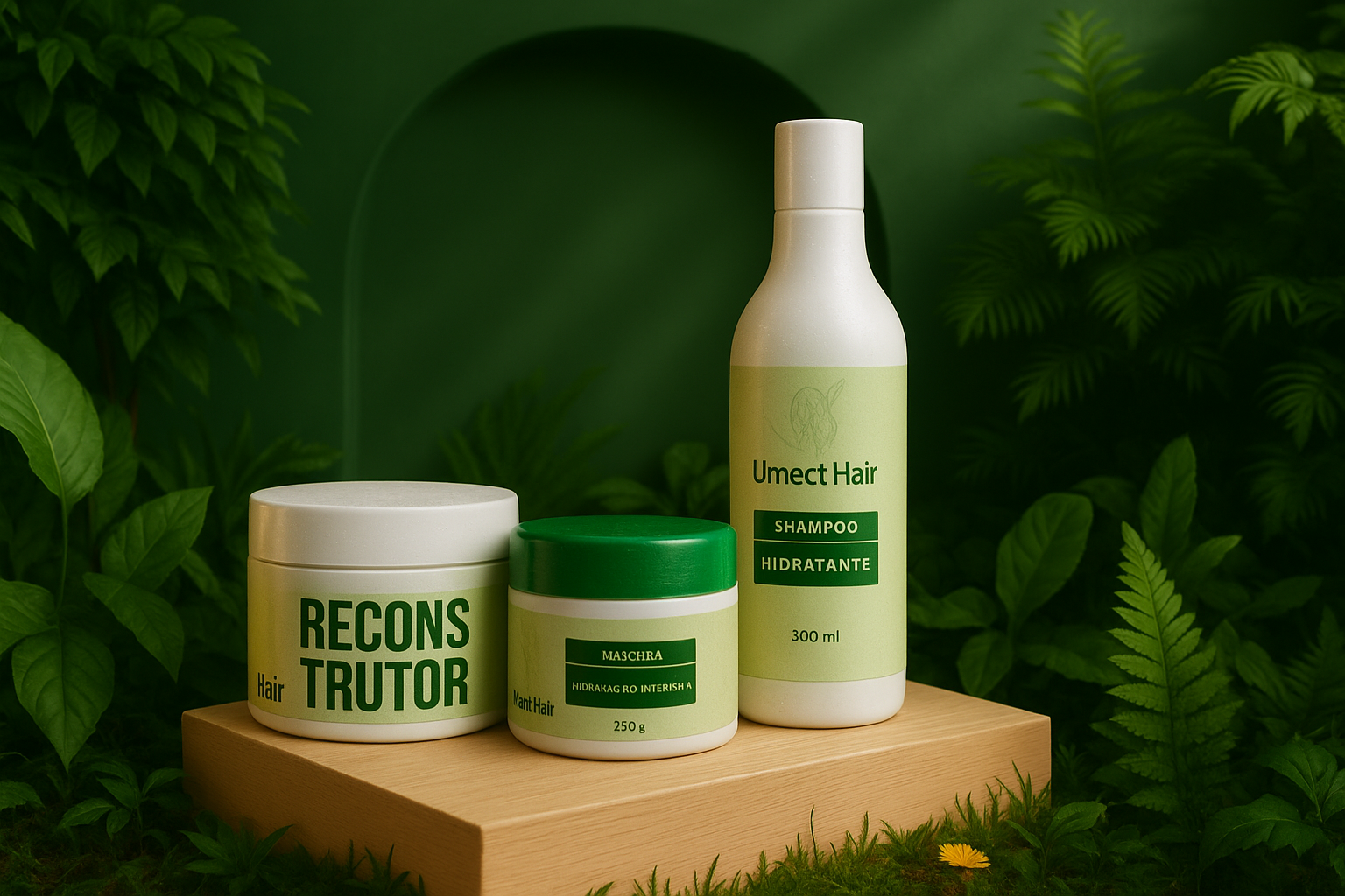 Kit Hidrabomb — Hidratação e Brilho Umect Hair