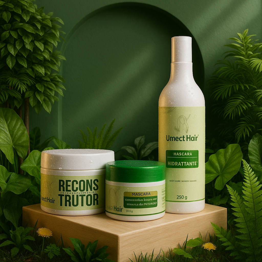 Kit SOS Reconstrução — Para Cabelos Quebradiços Umect Hair