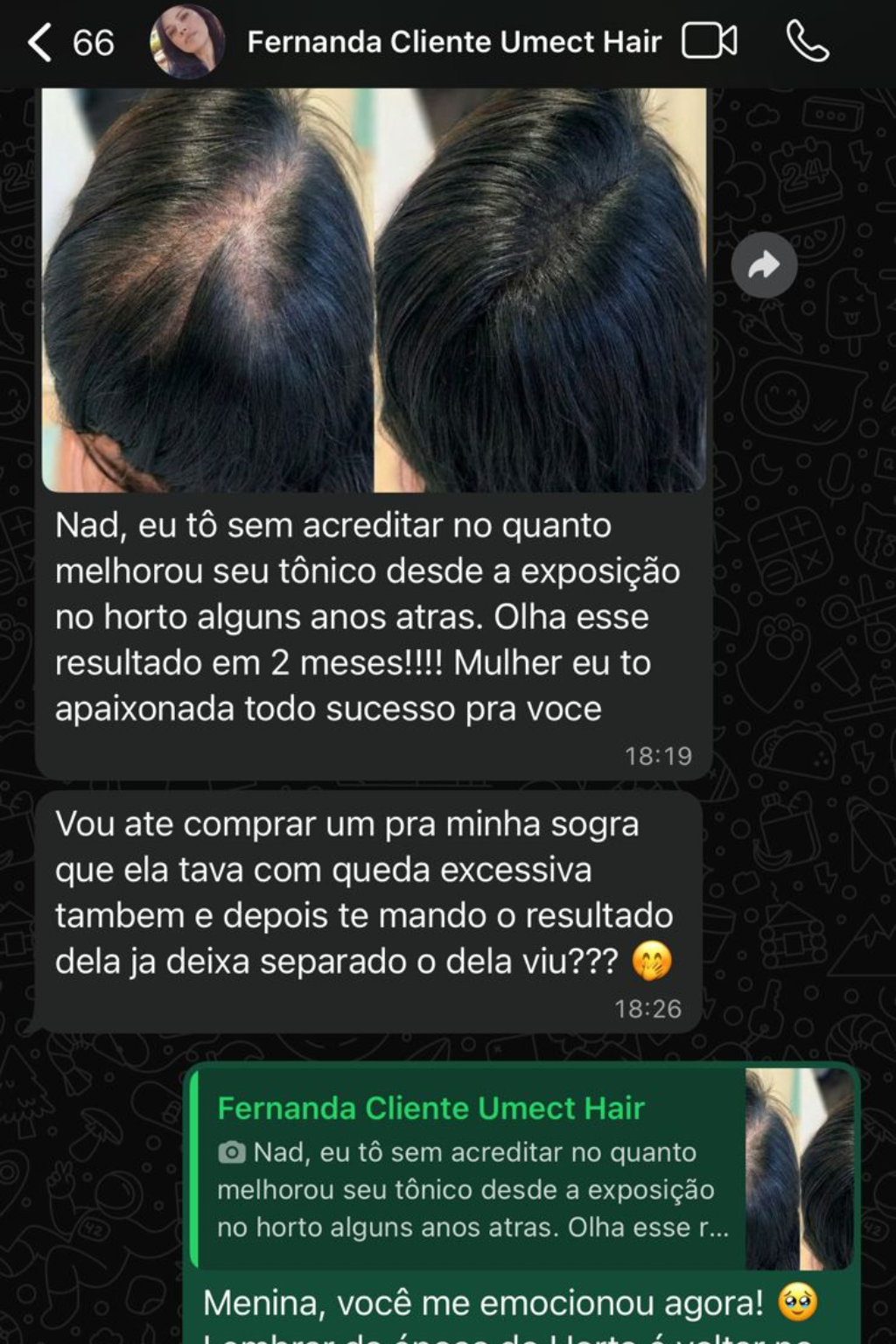 Tônico Crescimento Capilar Poderoso - Envio Imediato Umect Hair